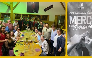Un grand merci à nos bénévoles