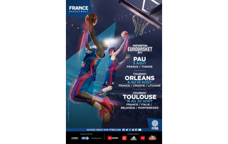 Equipe de France Masculine - Préparatifs EuroBasket 2017 