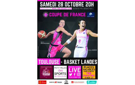 16e de Finale Coupe de France TMB - Basket Landes
