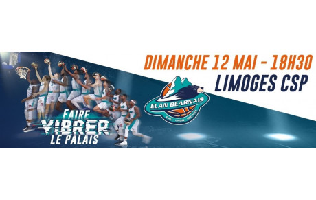 Sortie Elan Béarnais Pau-Othez/CSP Limoges - Mise à jour
