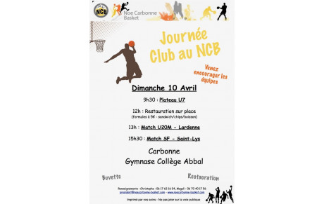 Une journée Club au NCB